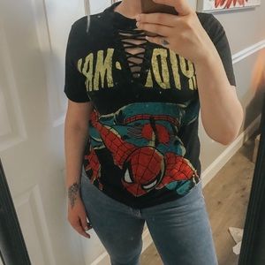Marvel Tops - Marvel Spider-Man Shirt Marvel Tops - Marvel Spider-Man Shirt